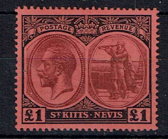 Image of St Kitts Nevis SG 36 MM British Commonwealth Stamp